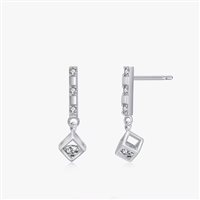 Earrings Gaurosa Man Fantasy in Silver Zirconia ED6638 - ED6638